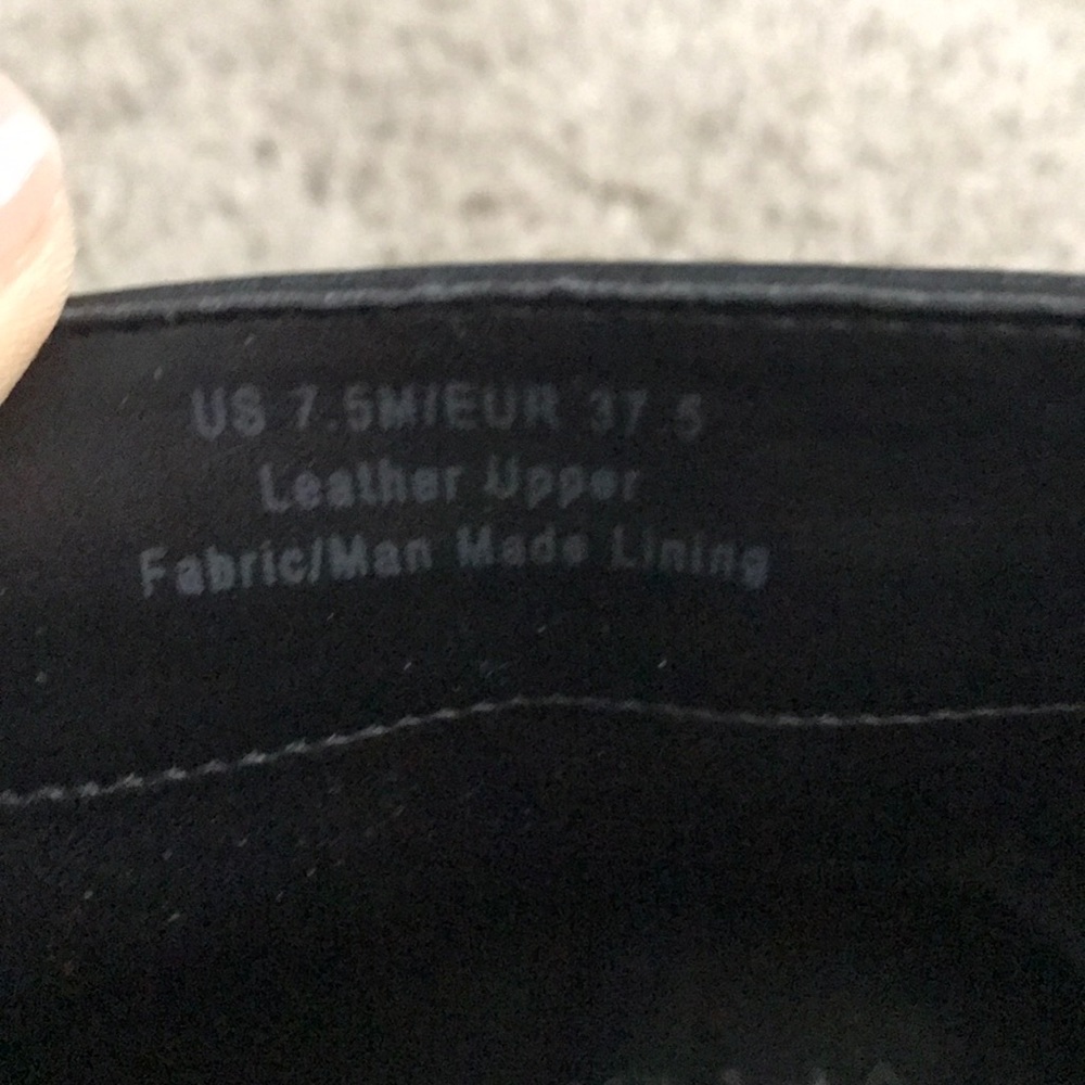 Via Spiga black leather ankle booties 7.5 - Picture 5 of 5